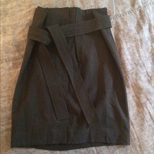 Isabel Marant Dark Grey Linen Skirt
